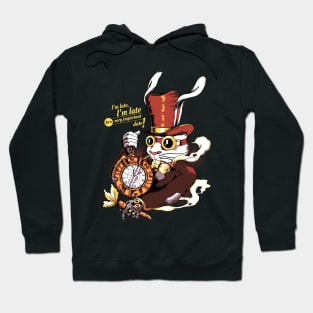 The Steampunk White Rabbit Hoodie